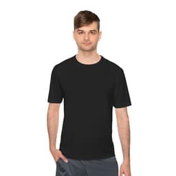 Custom Unisex Moisture-Wicking T-Shirt with Your Photo or Text