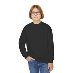 Custom Gildan Youth Crewneck Sweatshirt with Your Photo or Text