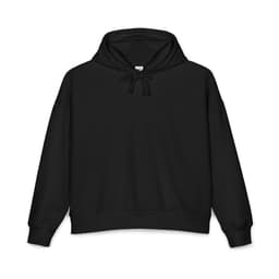 Custom Women's Mid-Length Fleece Hoodie with Your Photo or Text