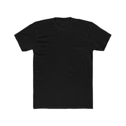 Custom Unisex Fitted Cotton Crew Neck T-Shirt with Your Photo or Text