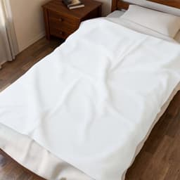 Custom Medium Heavy-Weight Velveteen Blanket with Your Photo or Text