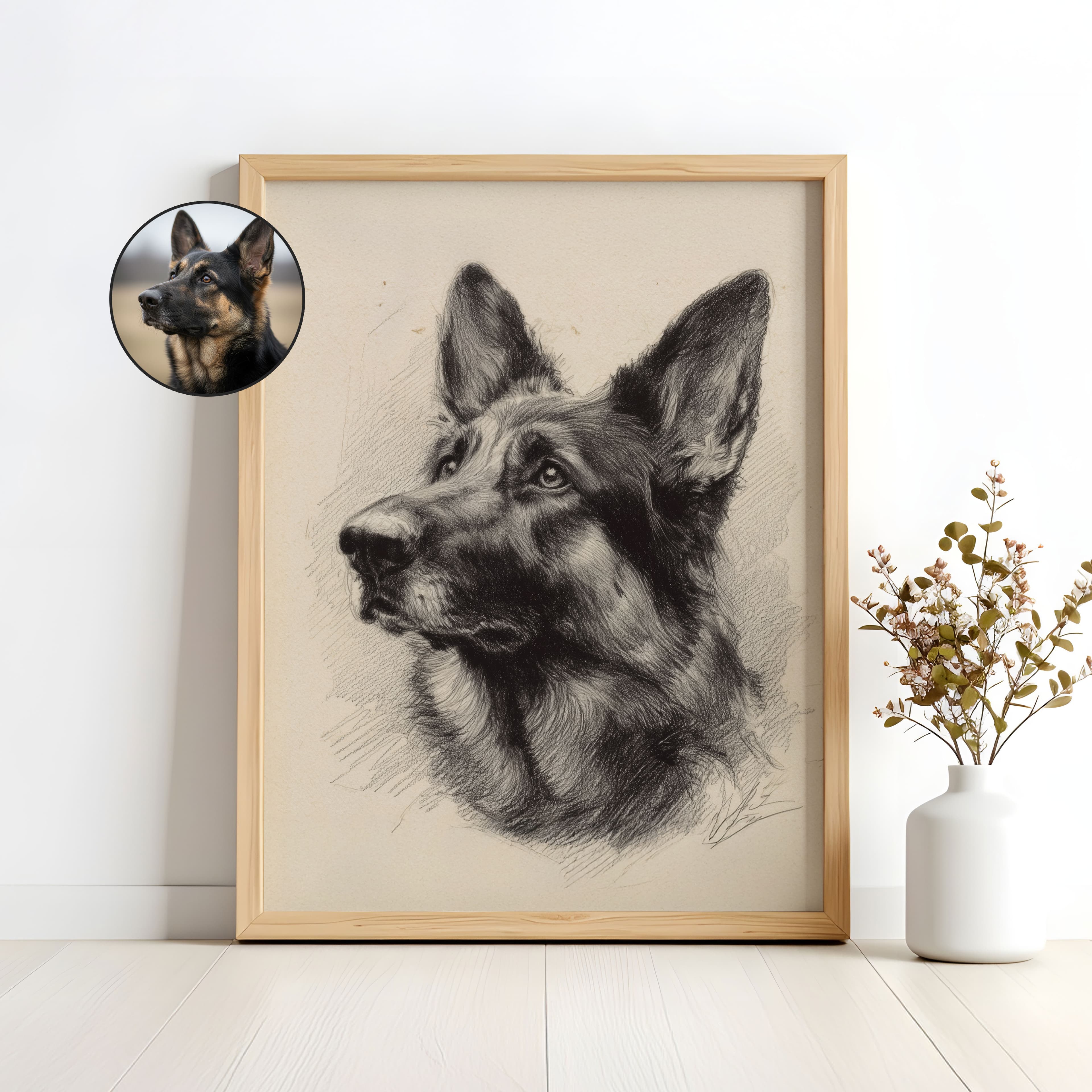 Create Custom Portrait Sketch from photo